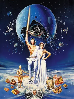Poster to the movie "Star Wars" #546840