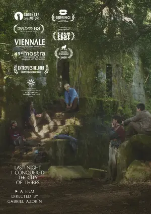 Poster to the movie "Last Night I Conquered the City of Thebes" #790689