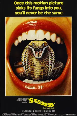 Poster to the movie "Sssssss" #770597