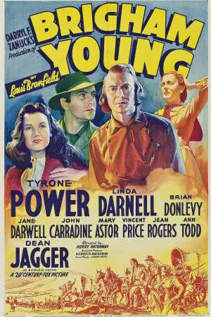 Poster to the movie "Brigham Young" #691681