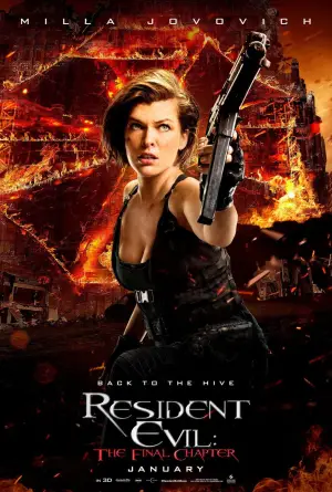 Poster to the movie "Resident Evil: The Final Chapter" #691568