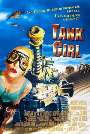Poster to the movie "Tank Girl" #709441