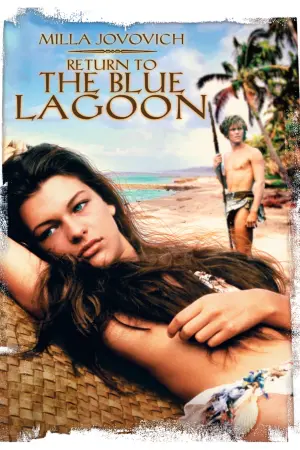 Poster to the movie "Return to the Blue Lagoon" #75231