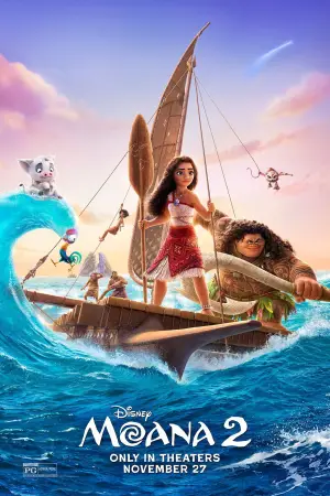 Poster to the movie "Moana 2" #547373