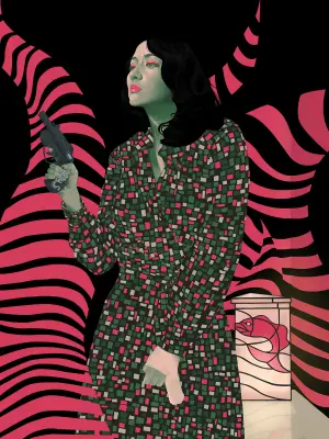 Poster to the movie "Lady Vengeance" #674090