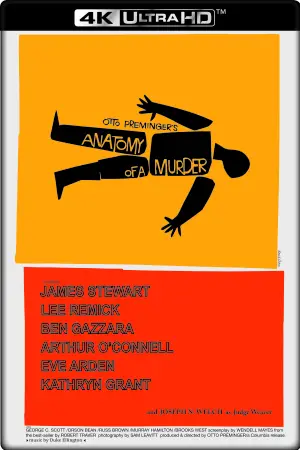 Poster to the movie "Anatomy of a Murder" #753285