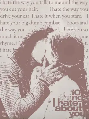 Poster to the movie "10 Things I Hate About You" #832466