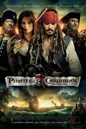 Poster to the movie "Pirates of the Caribbean: On Stranger Tides" #558422