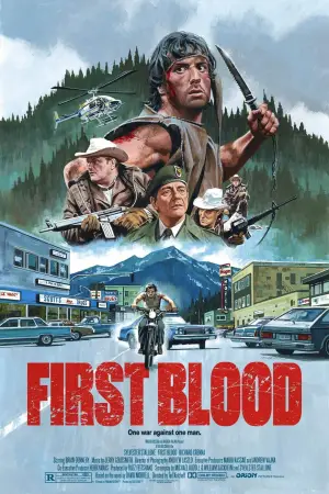 Poster to the movie "First Blood" #614286