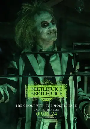 Poster to the movie "Beetlejuice Beetlejuice" #566265