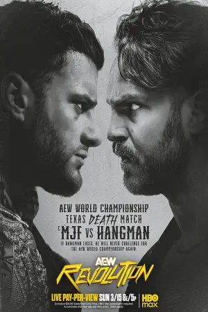 Poster to the movie "AEW Revolution" #768919