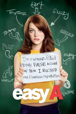 Poster to the movie "Easy A" #692262