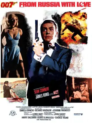 Poster to the movie "From Russia with Love" #624462