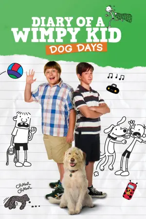 Poster to the movie "Diary of a Wimpy Kid: Dog Days" #69011