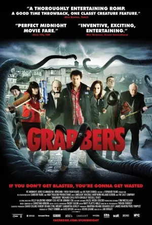 Poster to the movie "Grabbers" #303004