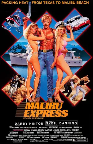 Poster to the movie "Malibu Express" #623065