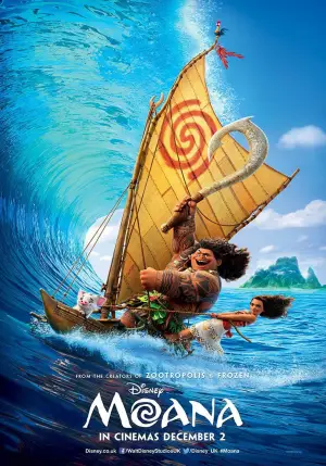 Poster to the movie "Moana" #629557