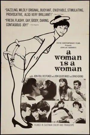 Poster to the movie "A Woman Is a Woman" #912698