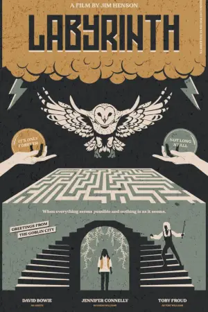 Poster to the movie "Labyrinth" #659161