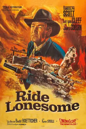 Poster to the movie "Ride Lonesome" #731195