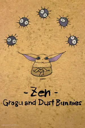 Poster to the movie "Zen - Grogu and Dust Bunnies" #896795