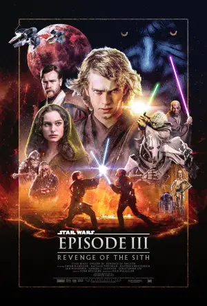 Poster to the movie "Star Wars: Episode III - Revenge of the Sith" #608393