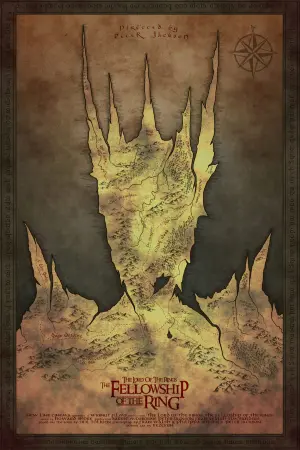 Poster to the movie "The Lord of the Rings: The Fellowship of the Ring" #165896