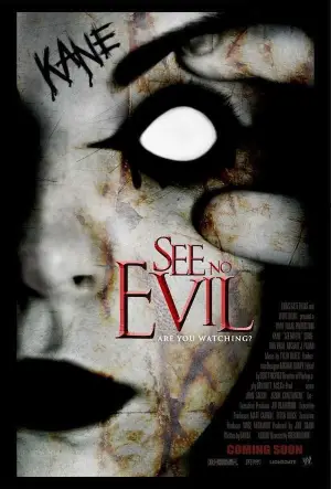 Poster to the movie "See No Evil" #712769