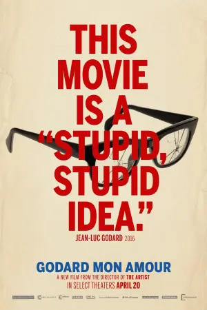 Poster to the movie "Godard Mon Amour" #271018
