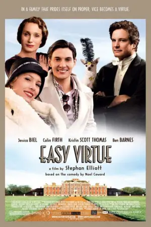 Poster to the movie "Easy Virtue" #695052