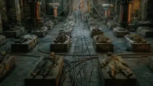 Backdrop to the movie "Frankenstein