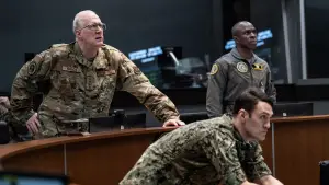 Backdrop to the movie "A House of Dynamite" #556865