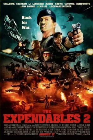 Poster to the movie "The Expendables 2" #687939