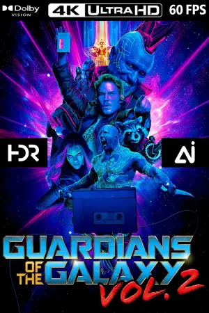 Poster to the movie "Guardians of the Galaxy Vol. 2" #549657