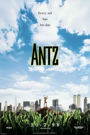 Poster to the movie "Antz" #687379