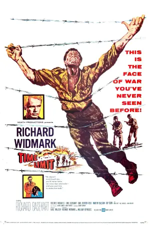 Poster to the movie "Time Limit" #710799