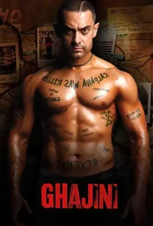 Poster to the movie "Ghajini" #893271