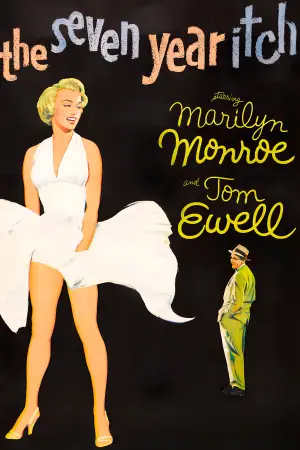 Poster to the movie "The Seven Year Itch" #863528