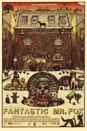 Poster to the movie "Fantastic Mr. Fox" #639990