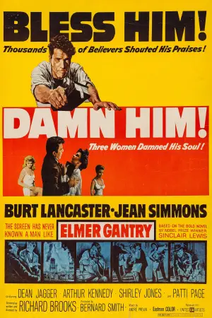 Poster to the movie "Elmer Gantry" #659412