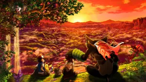 Backdrop to the movie "Pokémon the Movie: Secrets of the Jungle" #321423