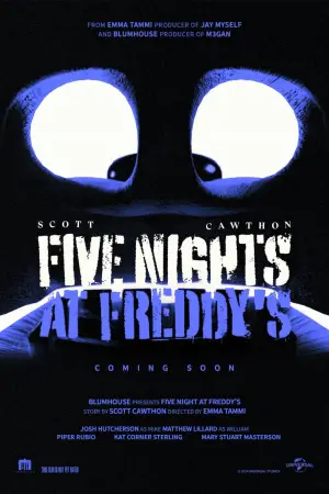 Poster to the movie "Five Nights at Freddy