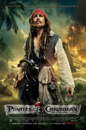 Poster to the movie "Pirates of the Caribbean: On Stranger Tides" #558429