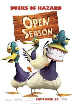 Poster to the movie "Open Season" #788839