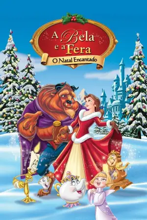 Poster to the movie "Beauty and the Beast: The Enchanted Christmas" #669348