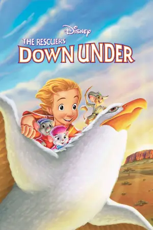 Poster to the movie "The Rescuers Down Under" #717221