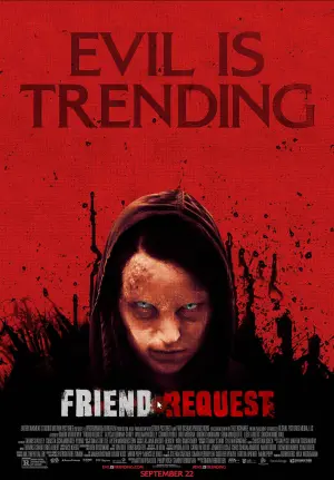 Poster to the movie "Friend Request" #117485