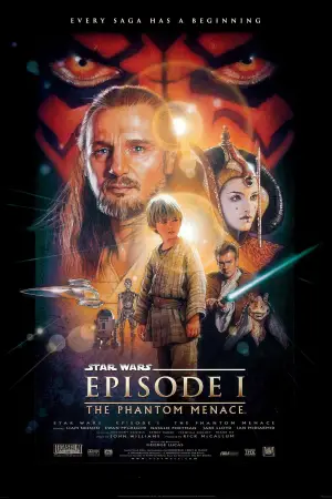 Poster to the movie "Star Wars: Episode I - The Phantom Menace" #618898