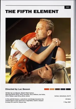 Poster to the movie "The Fifth Element" #42599