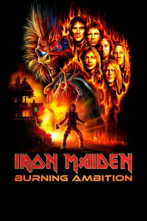 Poster to the movie "Iron Maiden: Burning Ambition" #780485